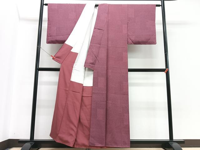 平和屋着物■江戸小紋 寄せ小紋柄 正絹 逸品 CABH4141xe