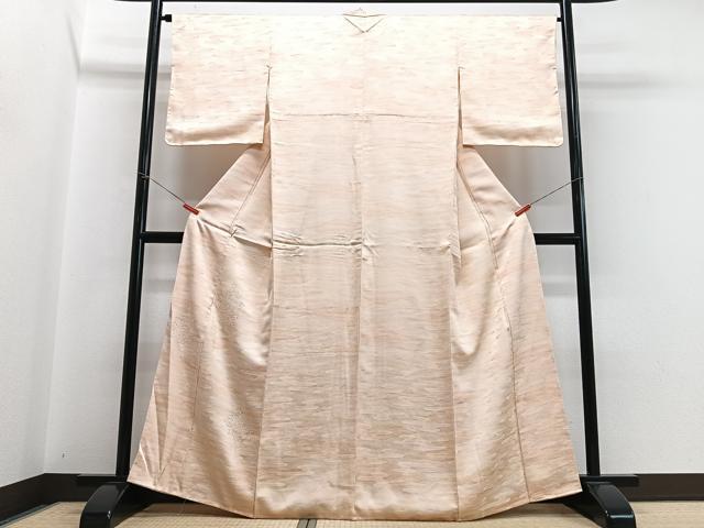 平和屋着物■訪問着 刺繍 エ霞立波文 正絹 逸品 CABH4150xe
