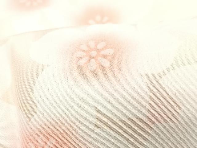 平和屋着物■長襦袢 袷 舞花文 正絹 逸品 CABH4191xe