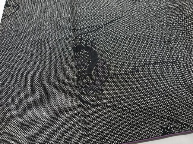 平和屋着物■上質な小紋 幾何学文様 正絹 逸品 CABH4201xe