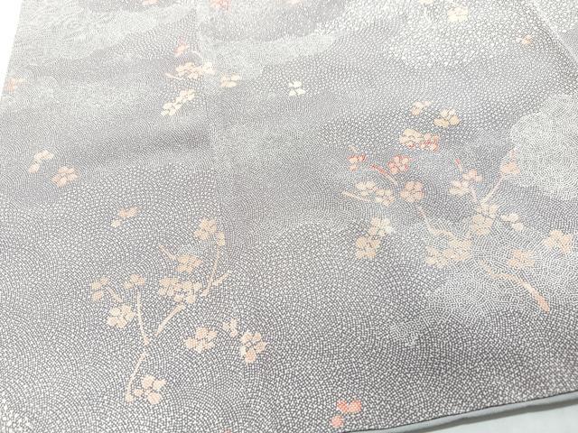平和屋着物■上質な小紋 枝花文 正絹 逸品 CABH4210xe