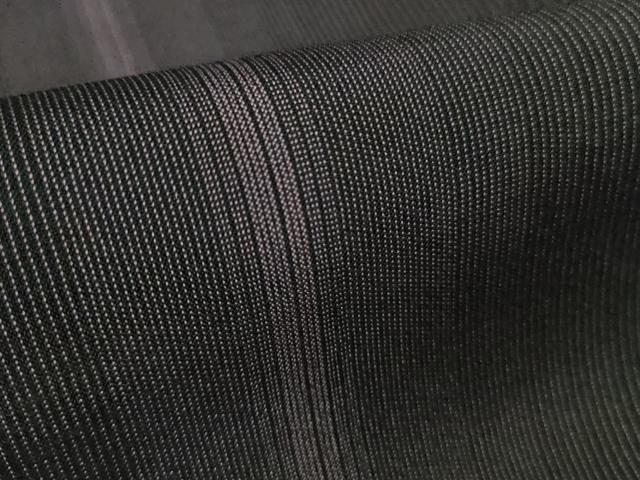 平和屋本店*極上 夏物 男性 本場大島紬 夏大島 縞 黒地 逸品 DZAB0650kh6