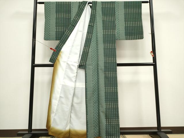 平和屋着物■小紋 吉祥間道 洗える着物 CABH1030ou