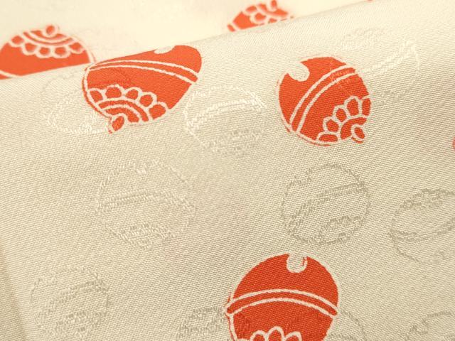 平和屋着物■長襦袢 袷 鈴 正絹 逸品 DABG6777cd