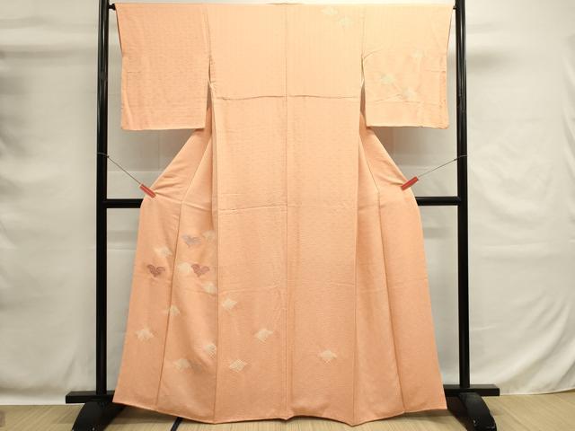 平和屋着物■訪問着 絞り 刺繍 青海波文 正絹 逸品 DABG6872cd