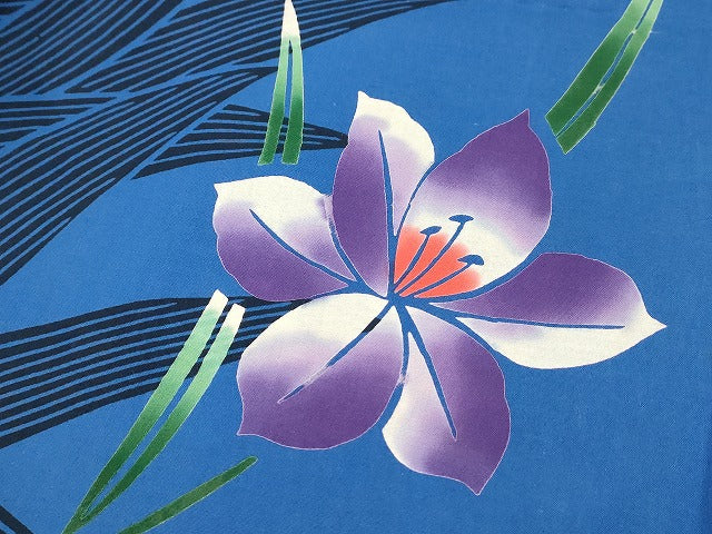 平和屋本店■浴衣 まとめて 45点 花柄 朝顔 百合 kansai 山本寛斎 など 着用可能多数 未使用品あり ppp3807