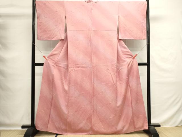 平和屋着物■上質な小紋 作家物 霞文 暈し染め 正絹 逸品 DABG6902cd