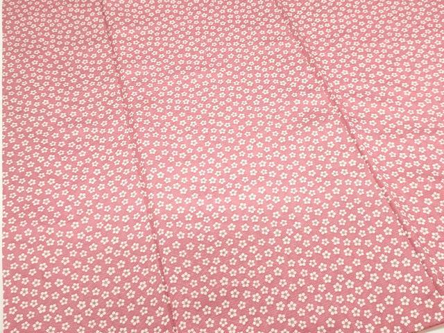 平和屋着物■上質な小紋 舞桜文 正絹 逸品 DABG6904cd