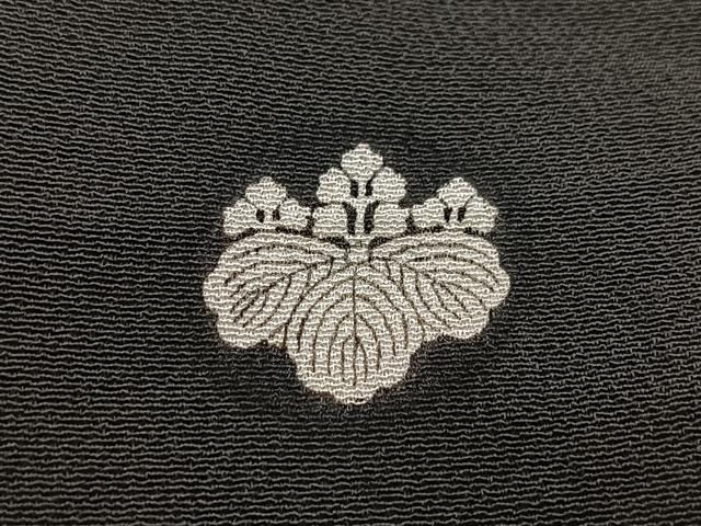 平和屋着物■豪華黒留袖 刺繍 松竹梅 金銀糸 正絹 逸品 BAAX3583yc