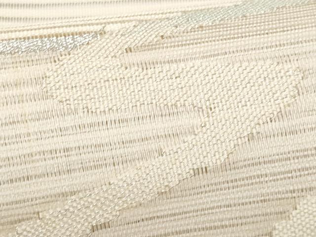 平和屋着物*夏物 八寸名古屋帯 絽綴れ 流水枝椿 金銀糸 正絹 逸品 CABH8347fb