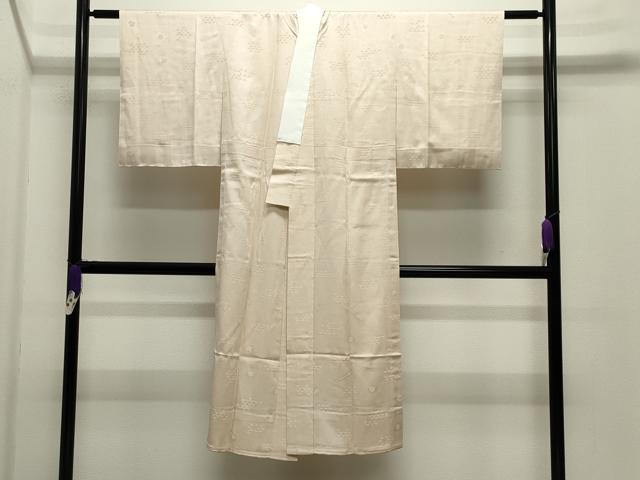 平和屋着物●長襦袢 無双仕立て 吉祥鱗文様 鈴乃屋扱い 反端付き 正絹 逸品 未使用 CABI0446gh