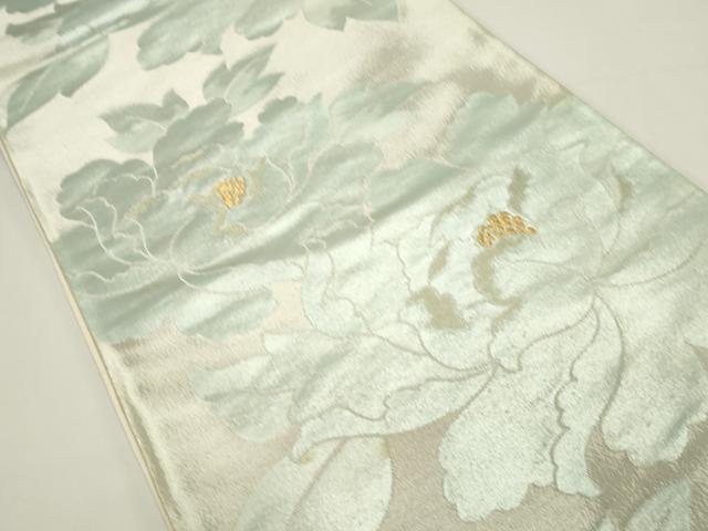 平和屋着物◎西陣 六通柄袋帯 牡丹 金銀糸 松竹梅 正絹 逸品 DABG6983cd
