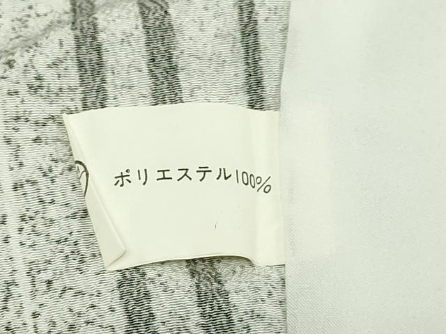 平和屋着物▽小紋 単衣 麻の葉文 洗える着物 DABG9783sf