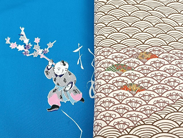 平和屋着物■着物 小紋 単衣 まとめて 20点 鳥 人物 風景 花柄 辻が花 洗える着物 和服 ハンドメイド リメイク 生地 未使用品あり mmm1178
