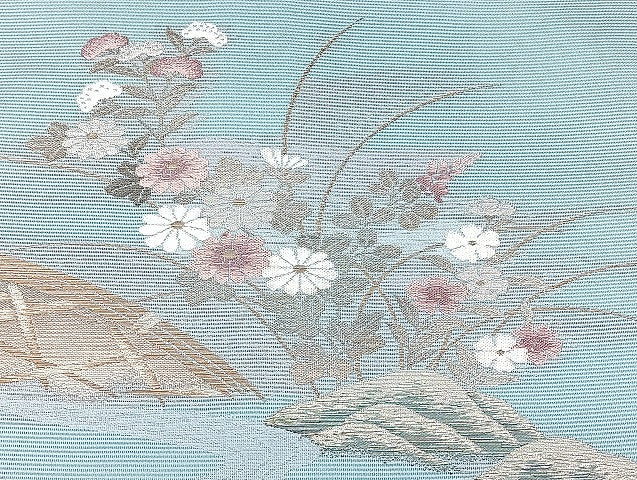 平和屋着物■夏物 名古屋帯 絽 紗 まとめて 50点 向かい鶴 鳥 花柄 竜田川文様 絽綴れ 金銀糸 など 未使用品あり 全て正絹 mmm1185