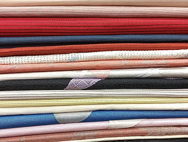 平和屋着物■夏物 名古屋帯 絽 紗 まとめて 50点 尾長鳥 蜻蛉 絽綴れ 浪筬織 作家物 辻が花 暈し染め 駒刺繍 未使用品有 全て正絹 mmm1184