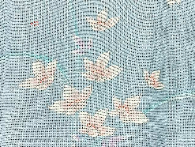 平和屋着物■夏物 小紋 絽 紗 洗える着物 まとめて20点 蝶 菖蒲 花柄 暈し染め 銀彩 着用可能多数 mmm1177