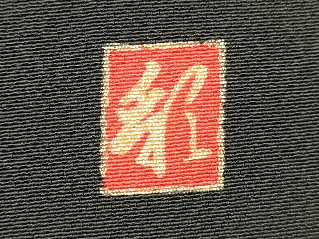 平和屋着物■豪華黒留袖 作家物 駒刺繍 御所車花文 鶴 金彩 正絹 逸品 DABH1571cd