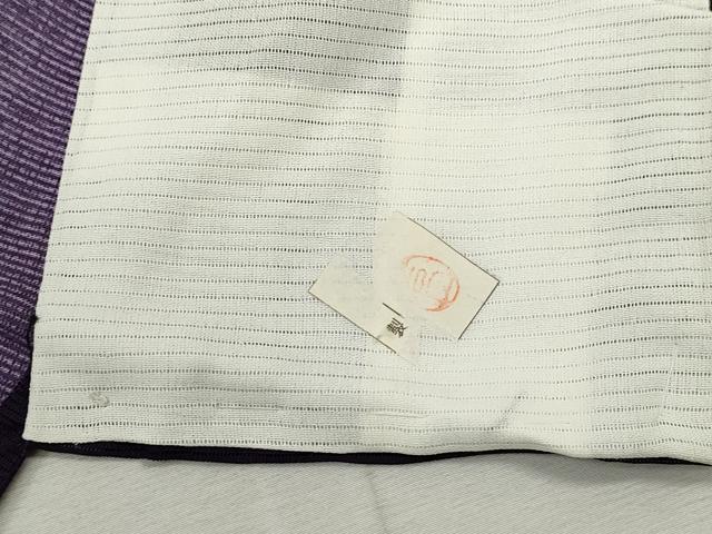 平和屋着物*夏物 訪問着 絽 扇面舞蝶文 銀彩 洗える着物 未使用 CABH7842ze