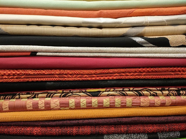 平和屋本店■名古屋帯 まとめて100点 蝶 薔薇 花柄 野葡萄 手描き 駒刺繍 金銀糸 など 着用可能多数 未使用品あり 全て正絹 se4162