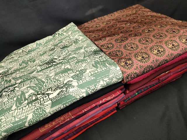 平和屋本店■道行コート まとめて 20点 鳥獣 風景 花柄 着用可能多数 未使用品あり 全て正絹 ppp3862