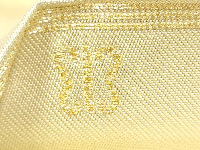 平和屋着物●西陣 川島織物 六通柄 本袋帯 色紙重ね草花文 金銀糸 銀座きしや 正絹 逸品 CABI9013hy