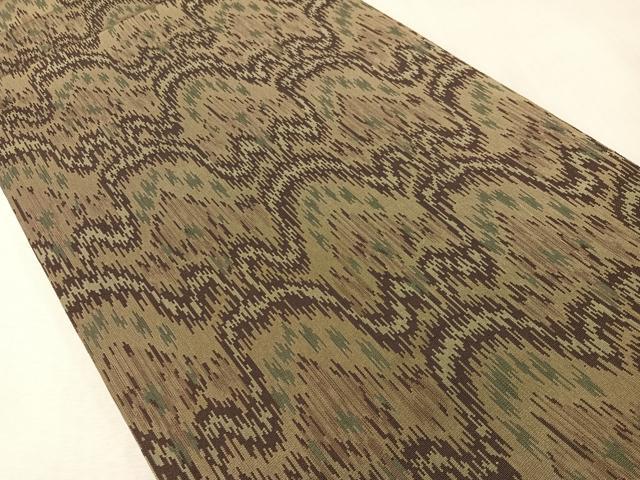 平和屋着物●両面 全通柄袋帯 太子間道 正絹 逸品 CABI4342vp