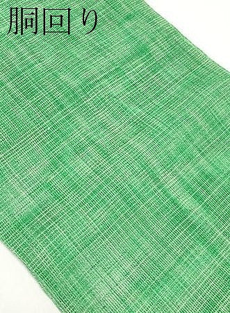 平和屋着物*夏物 八寸名古屋帯 草花菱文 正絹 逸品 CABI8565tx