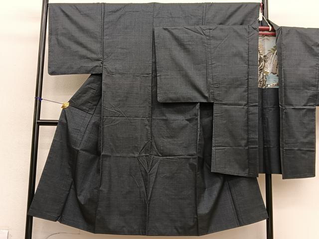 平和屋着物■男性 本場大島紬 アンサンブル 100亀甲 総詰め 正絹 逸品 BAAX7328hv