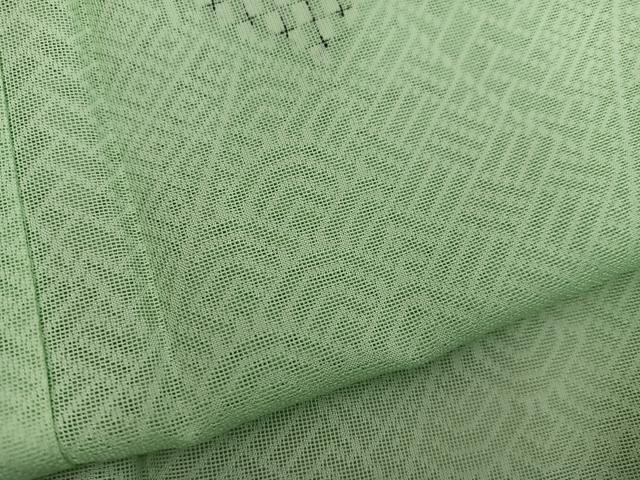 平和屋着物*夏物 小紋 吉祥紋紗 正絹 逸品 BAAX8137mz