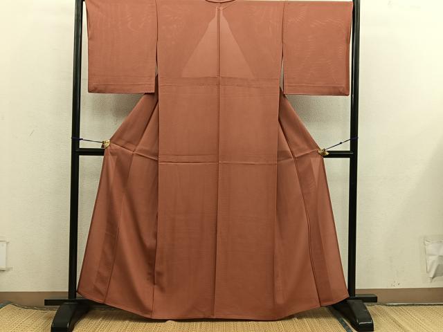 平和屋着物*夏物 江戸小紋 絽 鮫小紋柄 正絹 逸品 BAAX8149mz