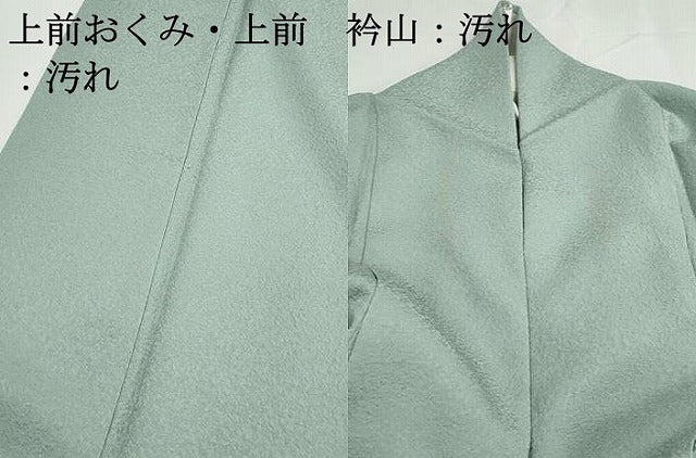 平和屋着物■上質な色無地 夏虫色 正絹 逸品 DABH1519qa