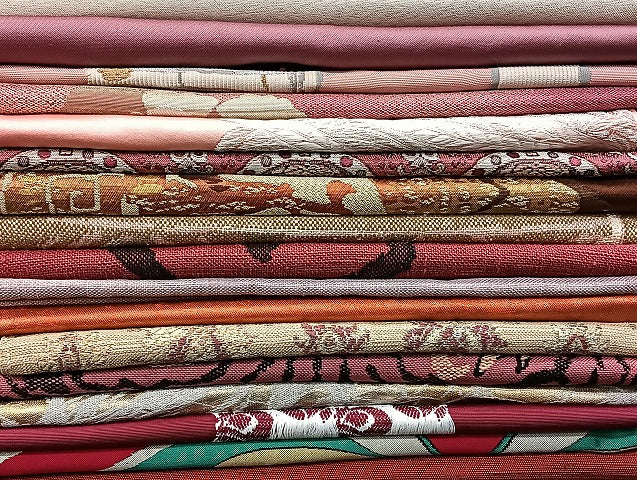 平和屋着物■名古屋帯 まとめて100点 折り鶴 蝶 風景 菊 花柄 駒刺繍 金銀糸 など 着用可能多数 未使用品あり 全て正絹 mmm1221