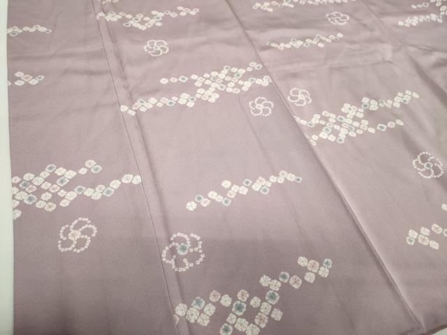 平和屋着物●上質な小紋 舞梅 正絹 逸品 DABH9128ps