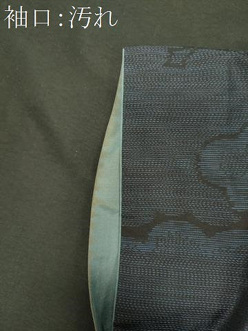 平和屋着物■本場大島紬 雲取り文 正絹 逸品 CABI1880oy