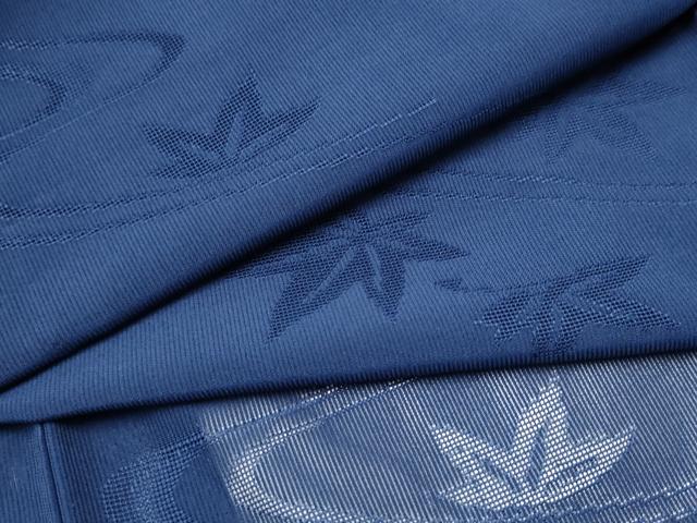 平和屋着物*夏物 色無地 縦絽 竜田川紋紗 濃藍色 正絹 逸品 CABJ4802hy