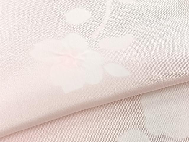 平和屋着物■長襦袢 無双仕立て 絞り 枝花地紋 暈し染め 正絹 逸品 BAAX9196yc