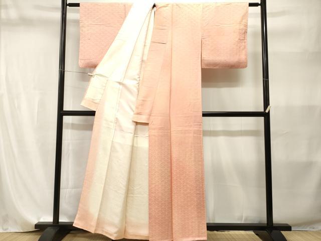 平和屋着物■上質な小紋 霞青海波 暈し染め 正絹 逸品 CABI8207ev