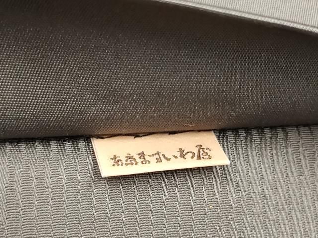 平和屋着物●九寸名古屋帯 作家物 手描き 生紬 鳥獣戯画 正絹 逸品 CABJ4965hy