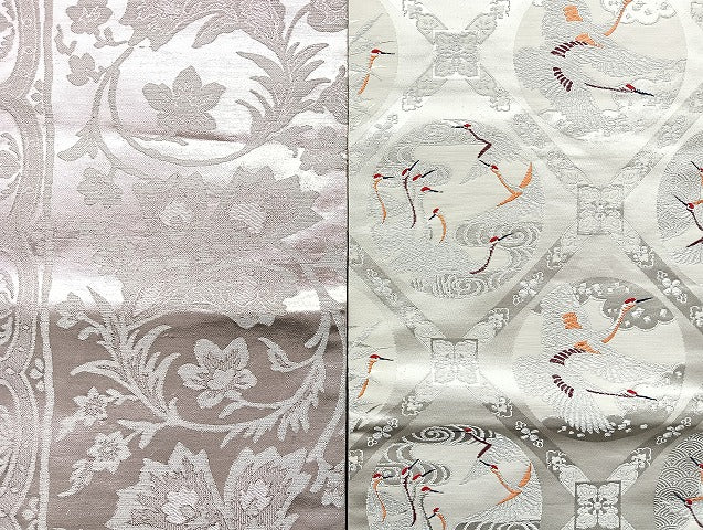 平和屋着物■名古屋帯 まとめて100点 鶴 鳥 更紗 花柄 作家物 手描き 金彩 金銀糸 など 着用可能多数 未使用品あり 全て正絹 mmm1259