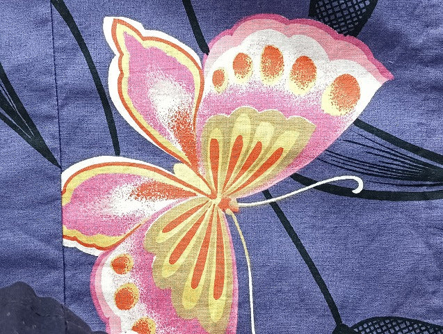 平和屋着物■浴衣 まとめて 45点 魚 蝶 蜻蛉 紫陽花 花柄 ラメ 綿紅梅 注染 暈し染め 金彩 など 着用可能多数 未使用品あり mmm1257