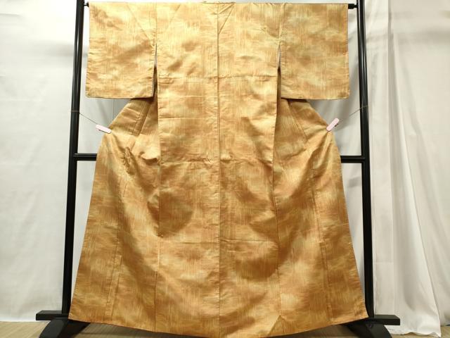 平和屋着物■上質な紬 霞文 正絹 逸品 CABI6702ou