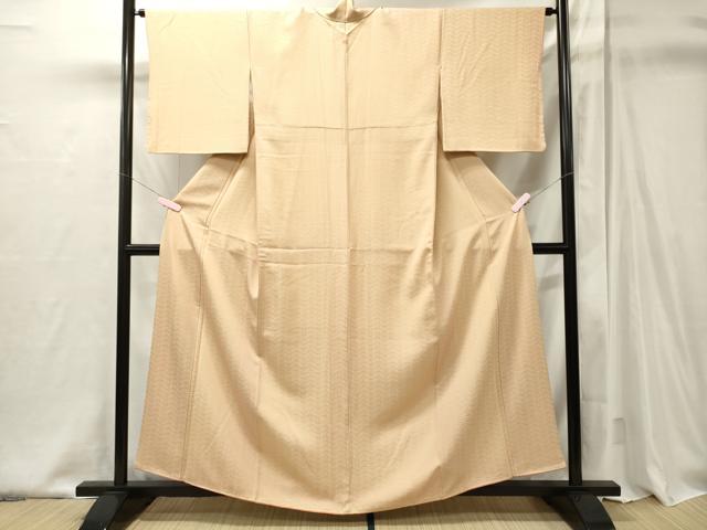 平和屋着物■上質な小紋 菱花文 正絹 逸品 CABJ6802oy