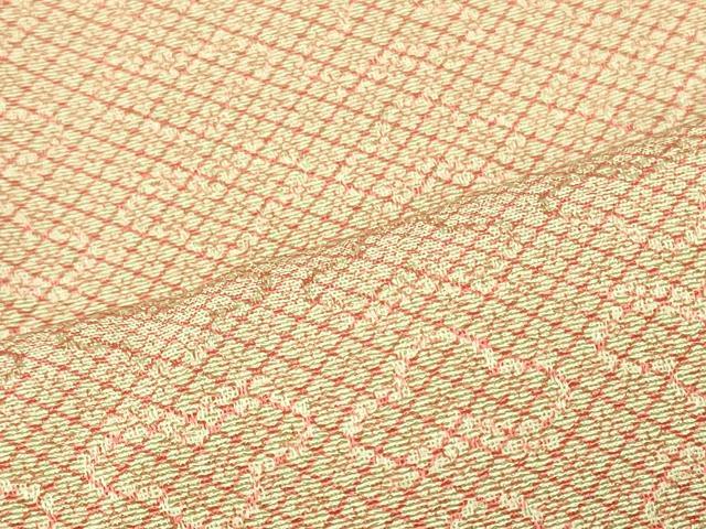 平和屋着物■上質な小紋 菱花文 正絹 逸品 CABJ6802oy
