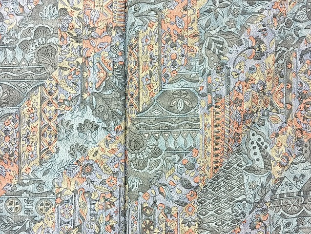 平和屋着物■着物 小紋 単衣 まとめて 20点 更紗 花柄 暈し染め 金彩 洗える着物 和服 ハンドメイド リメイク 生地 未使用品あり mmm1291
