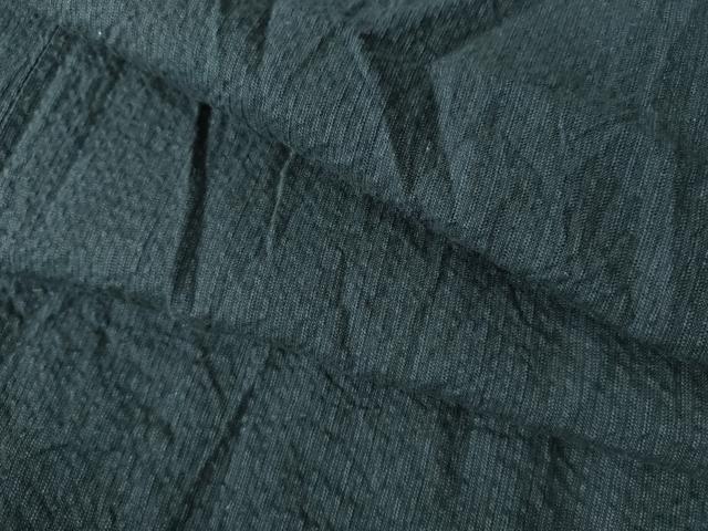 平和屋着物∴夏物 男性 阿波しじら織 浴衣 間道 綿 逸品 DABI3223cd