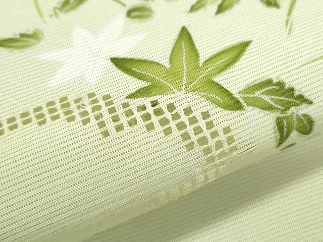 平和屋着物*夏物 訪問着 絽 草花文 暈し染め 正絹 逸品 CABK0409th