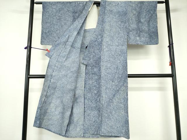 平和屋着物∴夏物 男性 浴衣 有松鳴海絞り 三浦絞り 綿 逸品 DABI3358cd