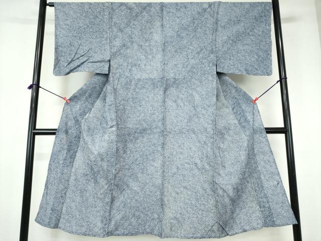 平和屋着物∴夏物 男性 浴衣 有松鳴海絞り 三浦絞り 綿 逸品 DABI3348cd