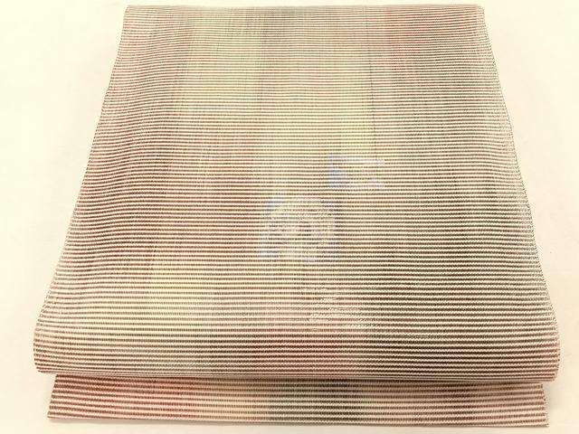 平和屋着物*夏物 八寸名古屋帯 絽綴れ 霞文 正絹 逸品 CABK1399fb